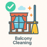 balcony cleaning