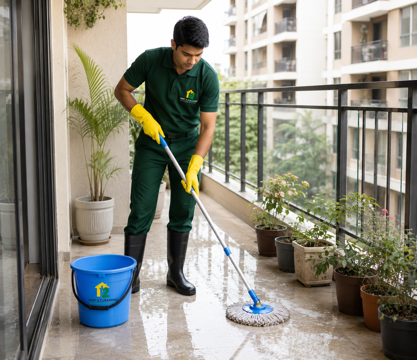 Way2Cleaning Balcony Cleaning