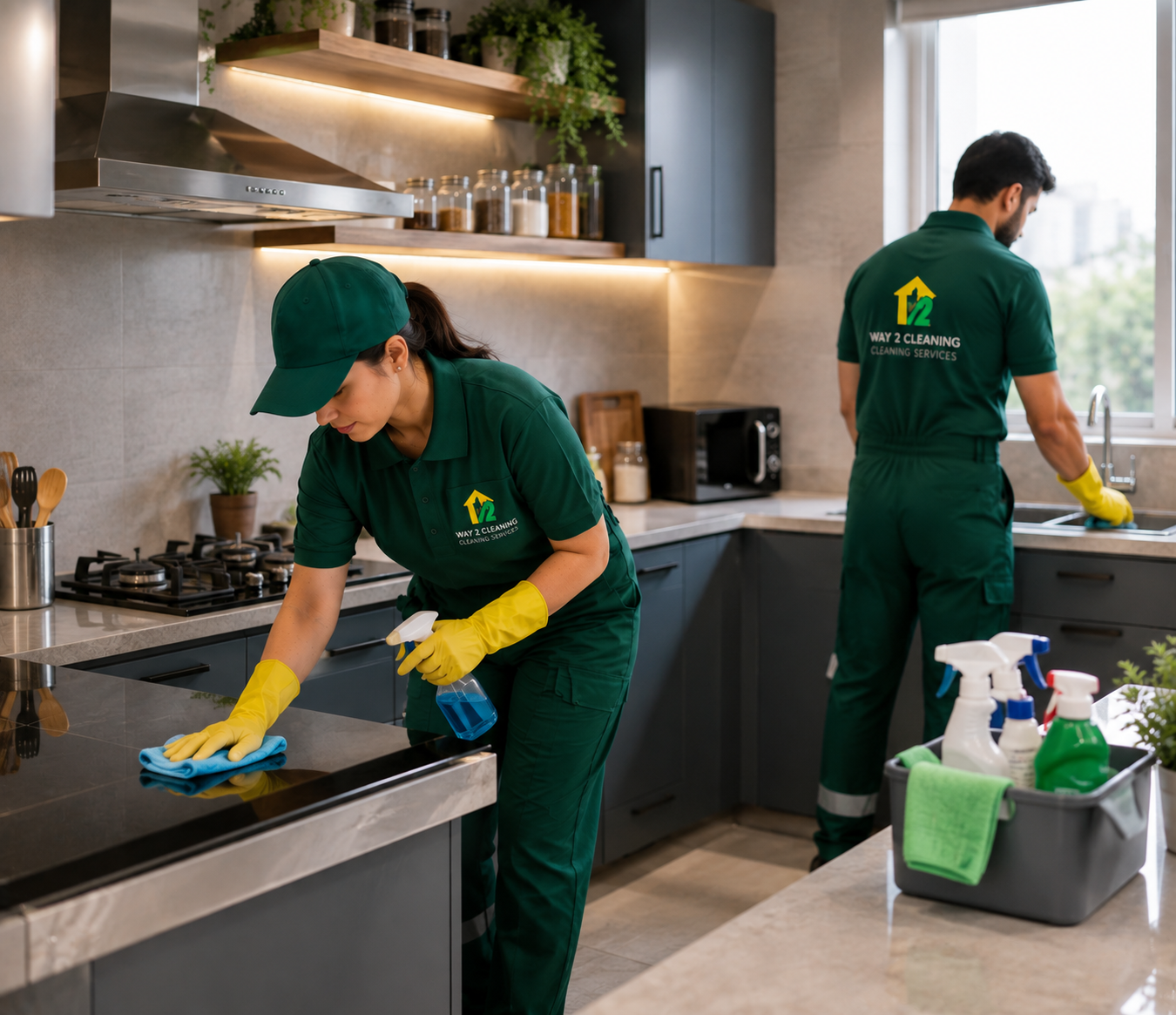 Way2Cleaning Kitchen Cleaning