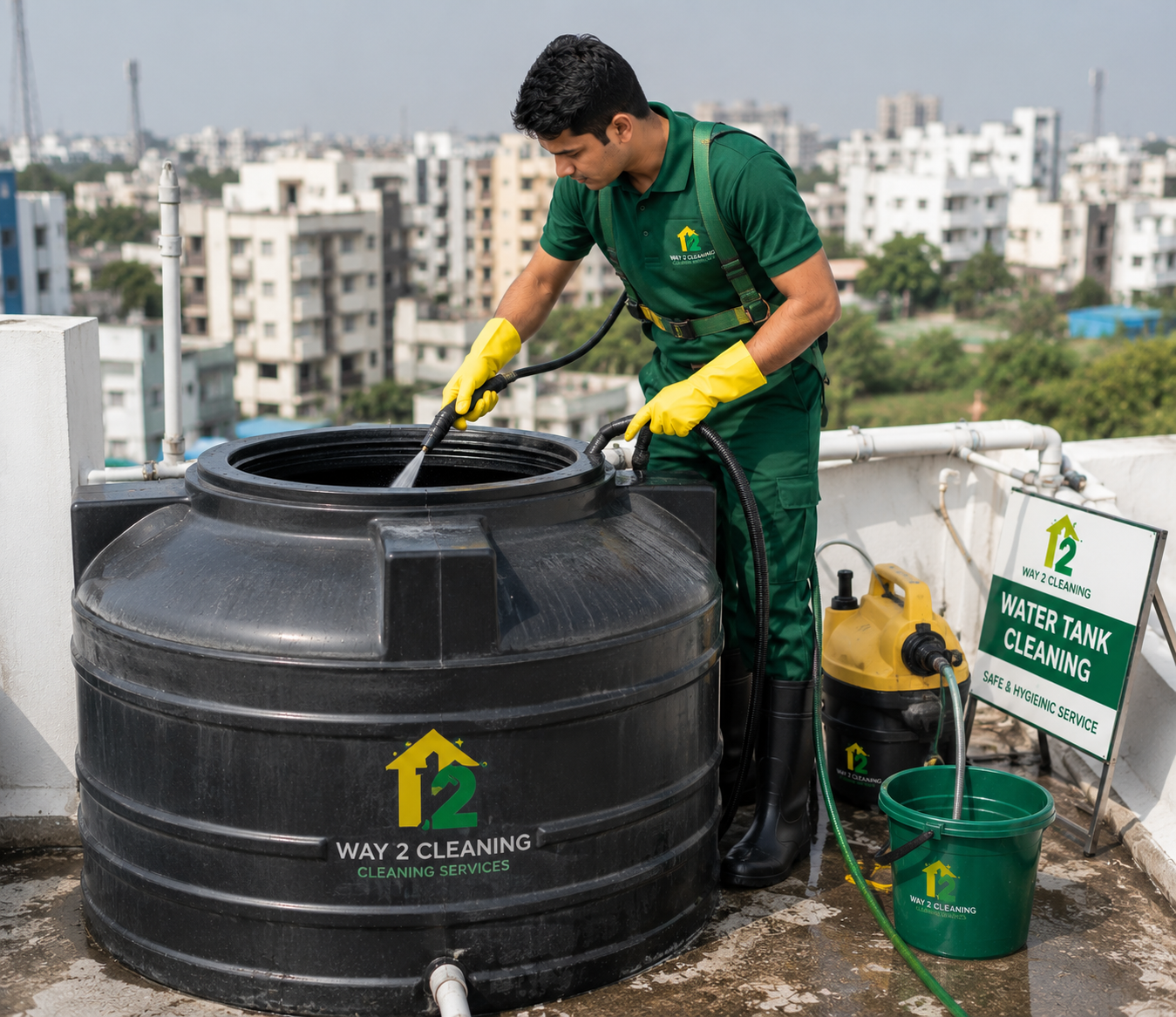 Water Tank Cleaning