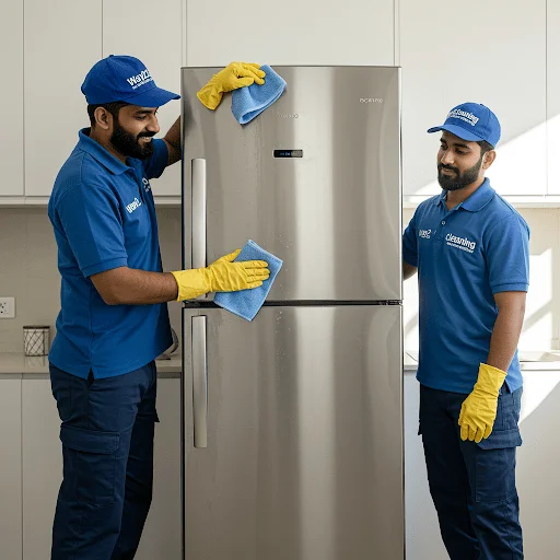 Double Door Fridge Cleaning